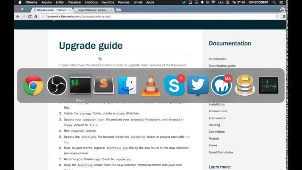 Themosis Wordpress Framework 1.2 | Guia de Atualização  (Upgrade Guide) PT-BR HD